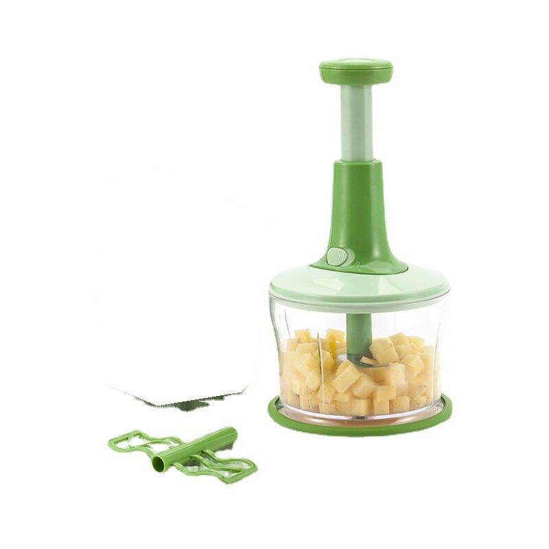 foto del prodotto tagliaverdure manuale per uso domestico, sbattitore per uova, spremiaglio, spremiaglio, macchina da cucina multifunzionale, essiccatore per verdure,