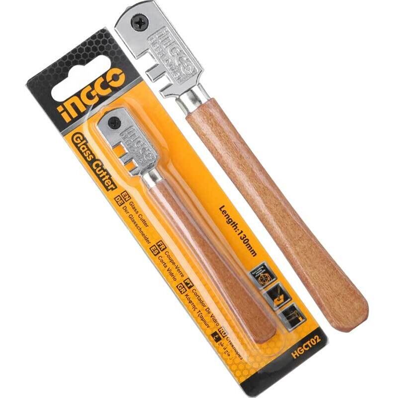 foto del prodotto tagliavetro con manico in legno ingco hgct02