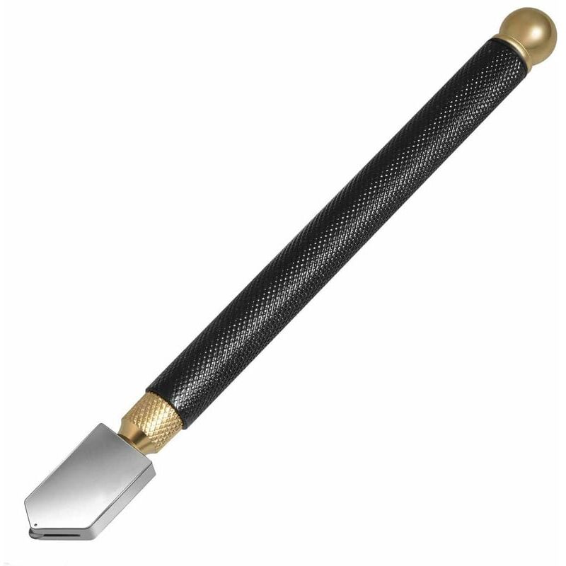 foto del prodotto tagliavetro professionale, utensile per il taglio del vetro rotella da taglio in carburo di tungsteno lubrificato taglia vetro, specchio, piastrelle