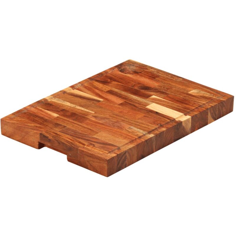 foto del prodotto tagliere 42x30x4 cm in legno massello di acacia vidaxl