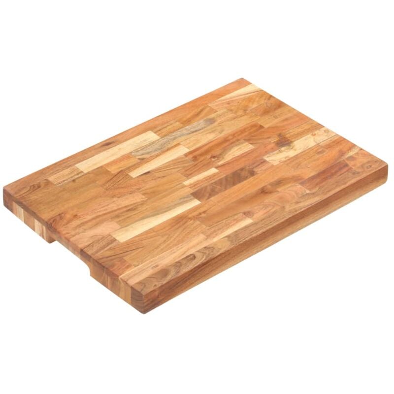 foto del prodotto tagliere 50x35x4 cm in legno massello di acacia vidaxl