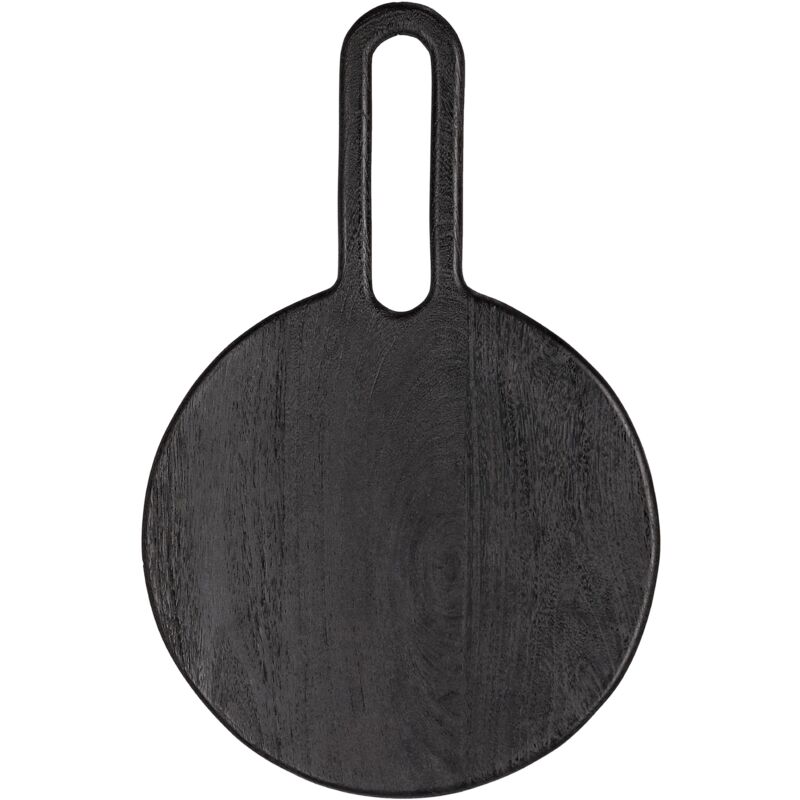 foto del prodotto tagliere eliot realizzato in legno di mango, con varie tonalit di colore e misure 40 x 60 x h 1.75cm nero