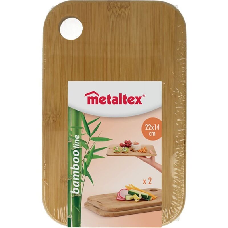 foto del prodotto tagliere in bamb , legno, set da 2