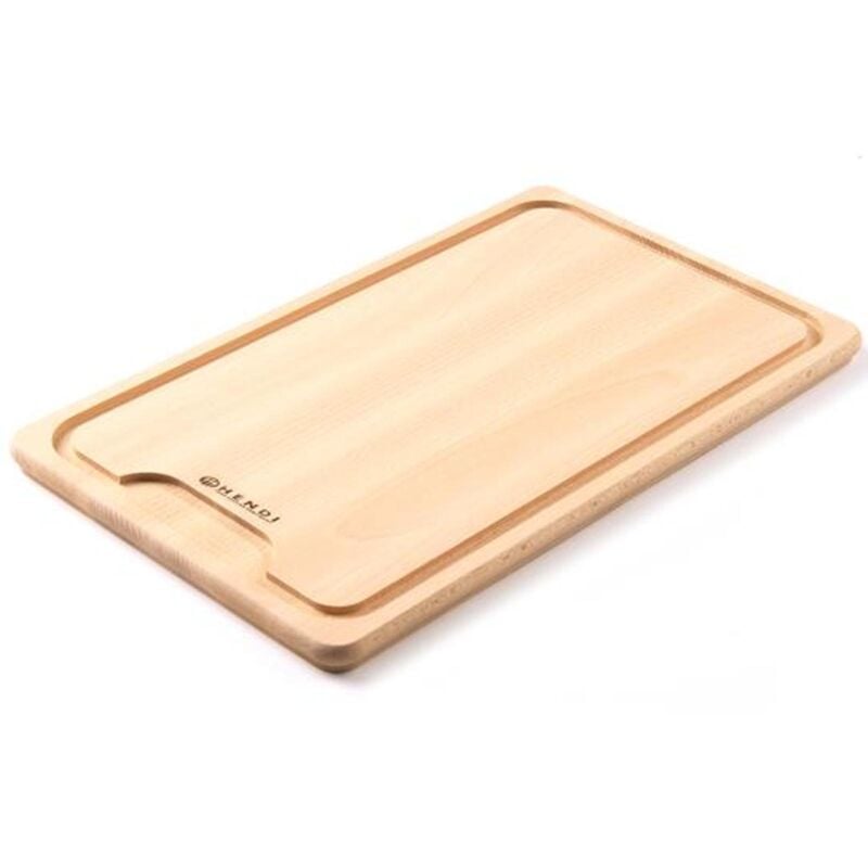 foto del prodotto tagliere in legno di faggio con intaglio - hendi 505205