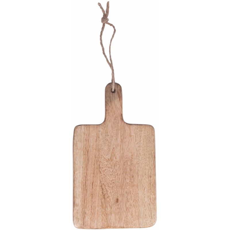 foto del prodotto tagliere in legno di mango 25x14x2 cm, s chef
