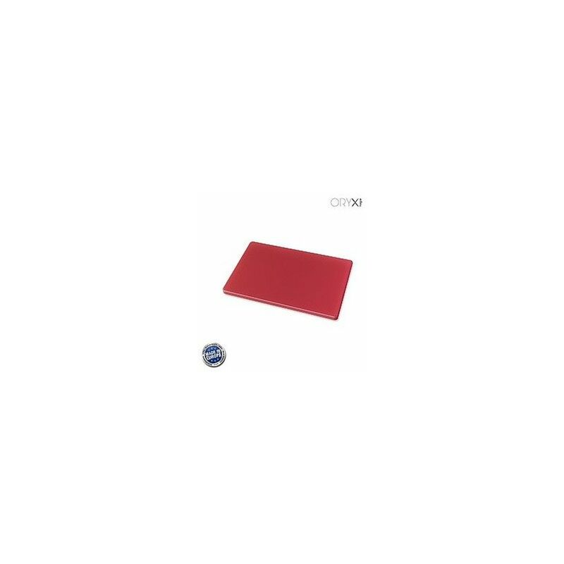 foto del prodotto tagliere in polietilene 30x20x1,5 cm. colore rosso