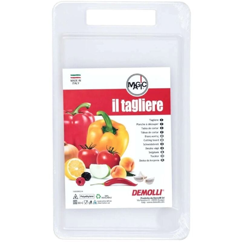 foto del prodotto tagliere polietilene raccoglisugo cm 31x18 h.mm 0,8
