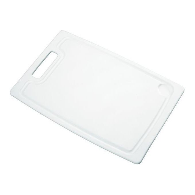 foto del prodotto tagliere rettangolare presto 30x20 cm bianco in plastica resistente tescoma