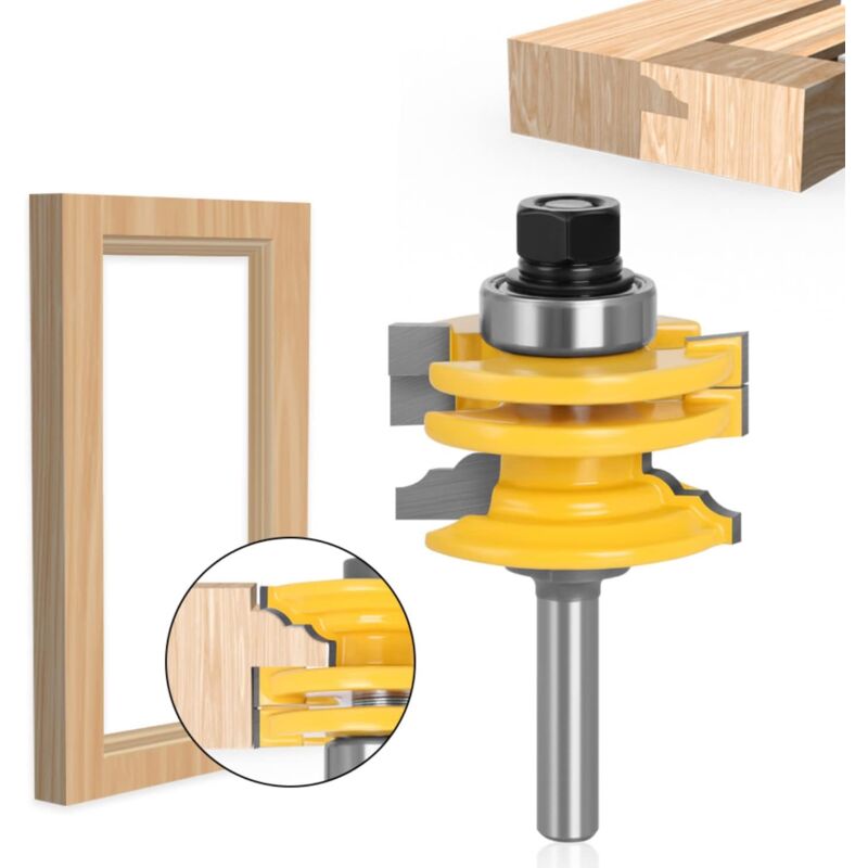 foto del prodotto taglierina per legno coltello per porte di armadietti porta in vetro e finestra coltello per intaglio del legno taglierina per giunti tenone