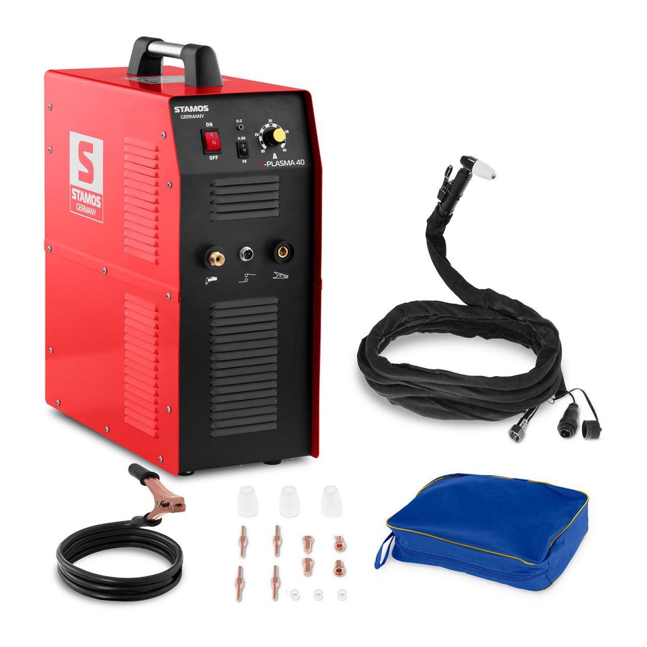 foto del prodotto taglierina plasma 40a 230v compressore pneumatico integrato 14 0001318
