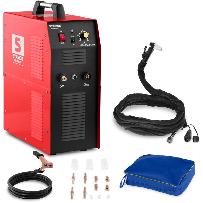 foto del prodotto taglio plasma cutter 40 a 230 v tecnologia mosfet compressore ad aria integrato