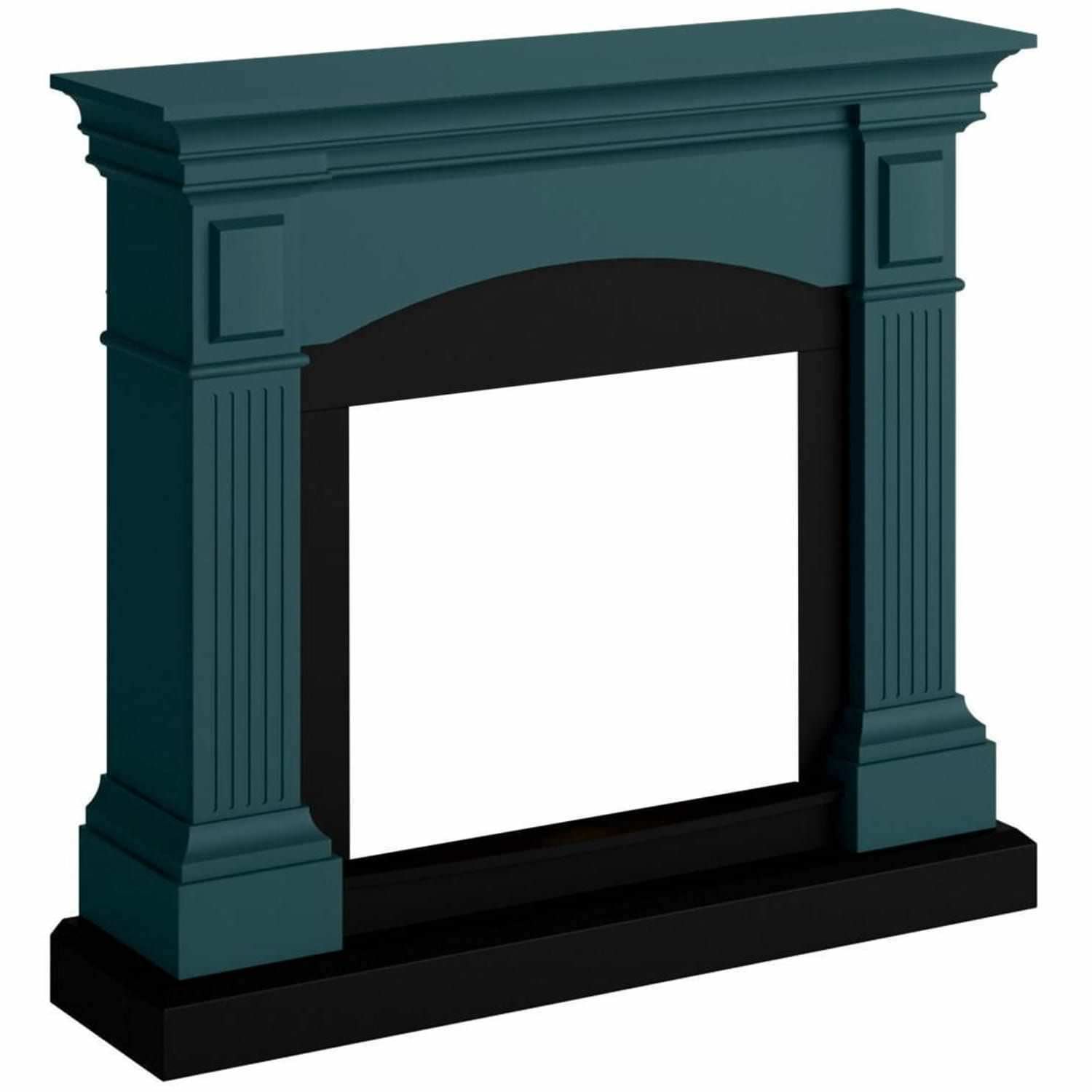 foto del prodotto tagu fm464 tu1 cornice per inserto elettrico realizzato in legno turchese chiaro