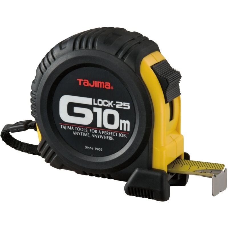foto del prodotto tajima g5pa0my metro a nastro anti shock 10 m x 25 mm