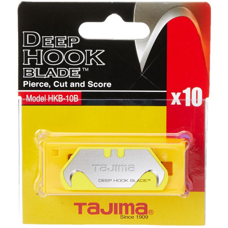 foto del prodotto tajima hkb10b 10 lame a gancio per coltelli