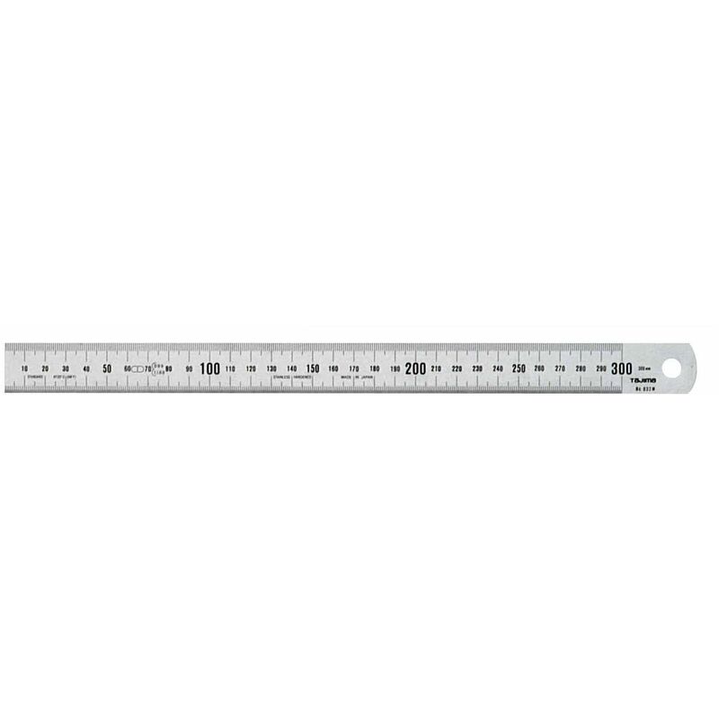 foto del prodotto tajima ssr60mc righello di precisione jis in acciaio inox, classe 1, argento, 600 x 30 mm