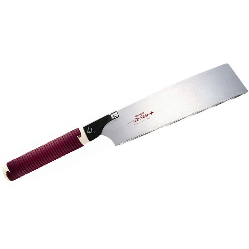 foto del prodotto tajima vogt jpr265st sega trasversale 265 mm, con manico corto, colore rosso
