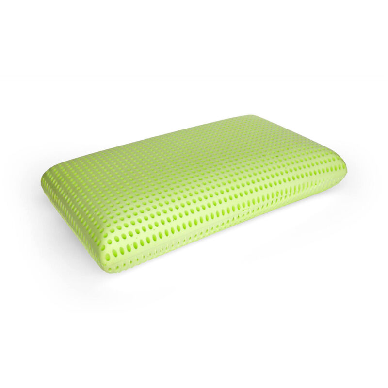 foto del prodotto talamo italia cuscino per letto, 100 made in italy, guanciale sfoderabile a saponetta in memory foam, anallergico e traspirante, 70x40xh16 cm, con