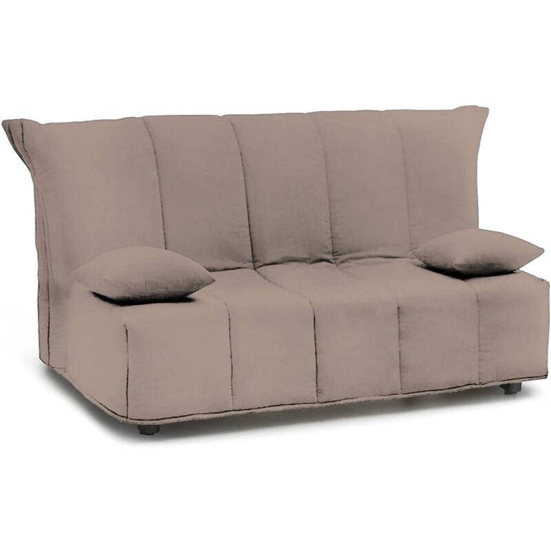 foto del prodotto talamo italia divano letto alisee, divano a 2 posti, 100 made in italy, sof soggiorno con apertura a carrello con apertura a carrello, in tessuto