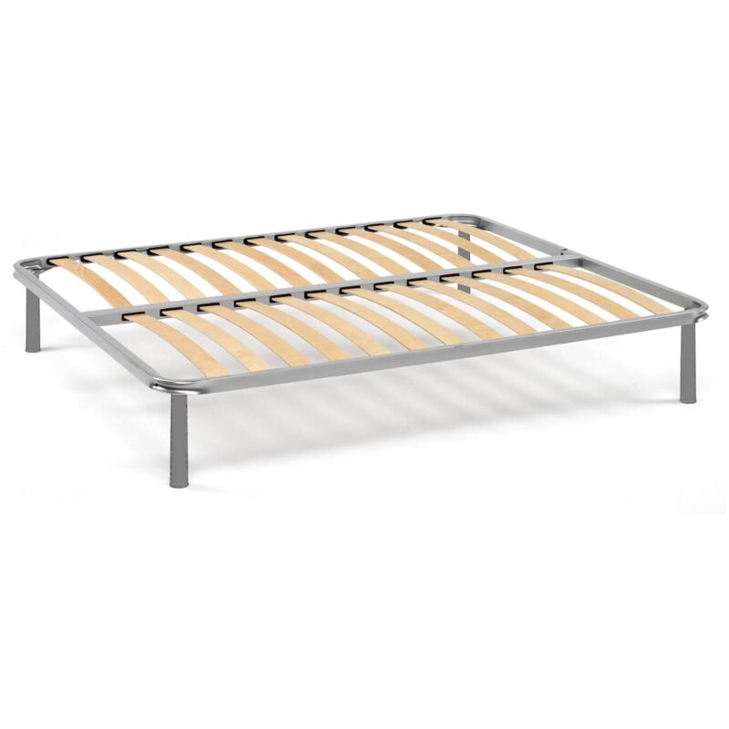foto del prodotto talamo italia rete letto matrimoniale al, rete ortopedica a doghe, 100 made in italy, cm 160x190h 31