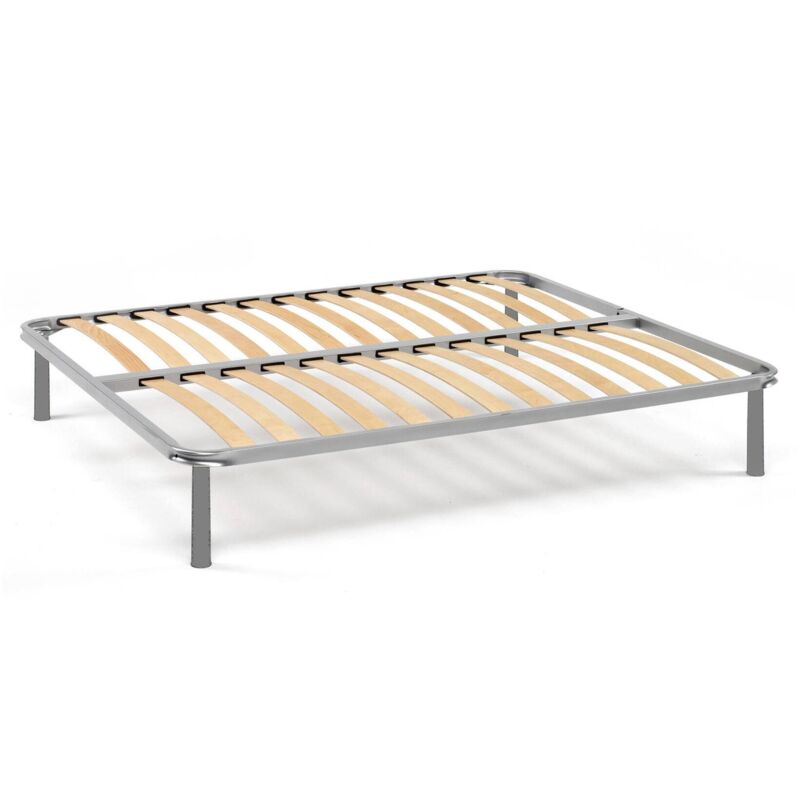 foto del prodotto talamo italia rete letto matrimoniale malvina, rete ortopedica in multistrato di betulla a 13 doghe, 100 made in italy, cm 180x190h 34, con imballo