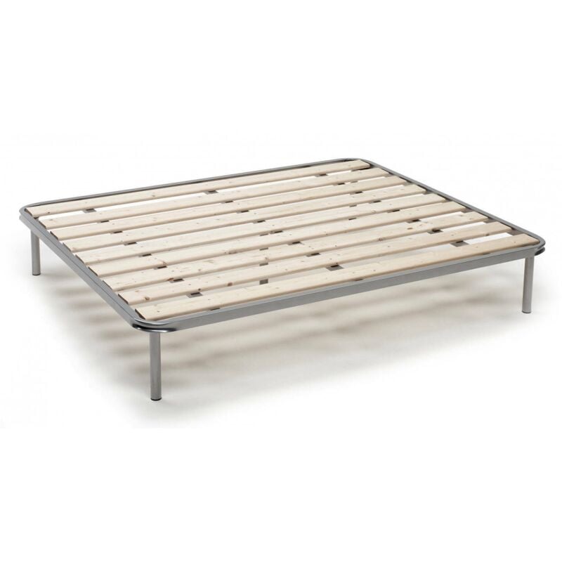 foto del prodotto talamo italia - rete letto piazza e mezza anastasia, rete ortopedica a doghe piallate, 100% made in italy, cm 120x190h31, con imballo rinforzato