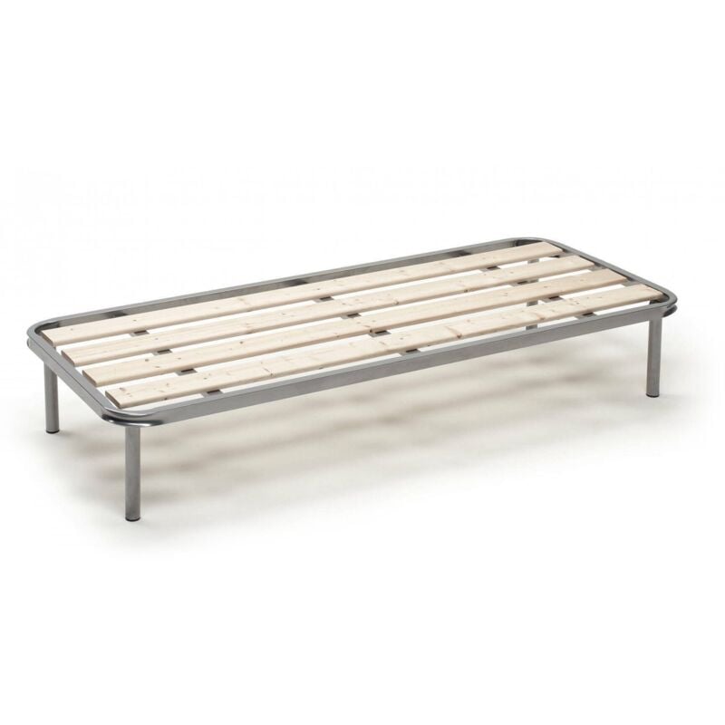 foto del prodotto talamo italia - rete letto singolo alsa, rete ortopedica a doghe piallate, 100% made in italy, cm 80x190h 31