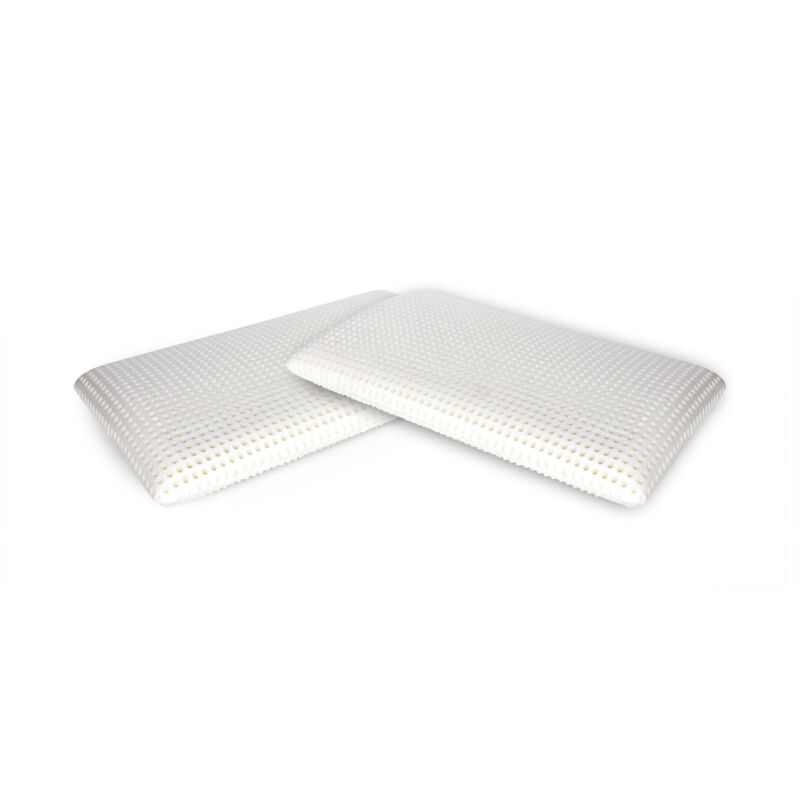 foto del prodotto talamo italia set di 4 guanciali menta, cuscino per letto, poggiatesta imbottito, cuscinetto per camera da letto, made in italy, 70x39 h10 cm,