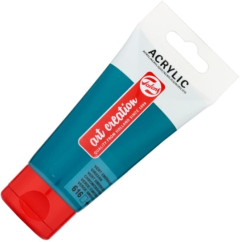 foto del prodotto talens royal art creation colore acrilico 616 verde smeraldo 75ml