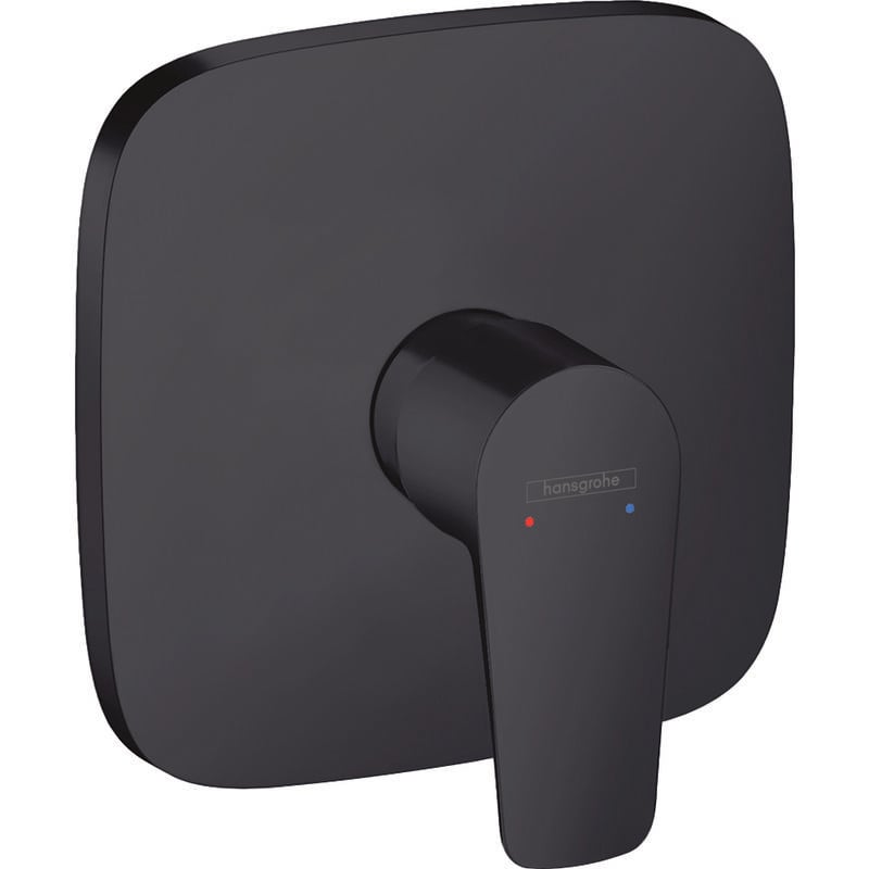 foto del prodotto talis e - miscelatore doccia ad incasso, nero opaco 71765670 - hansgrohe