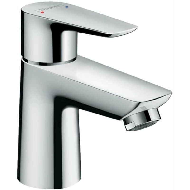 foto del prodotto talis e - miscelatore monocomando 80 per lavabo, con sistema di scarico push-open, cromato 71701000 - hansgrohe