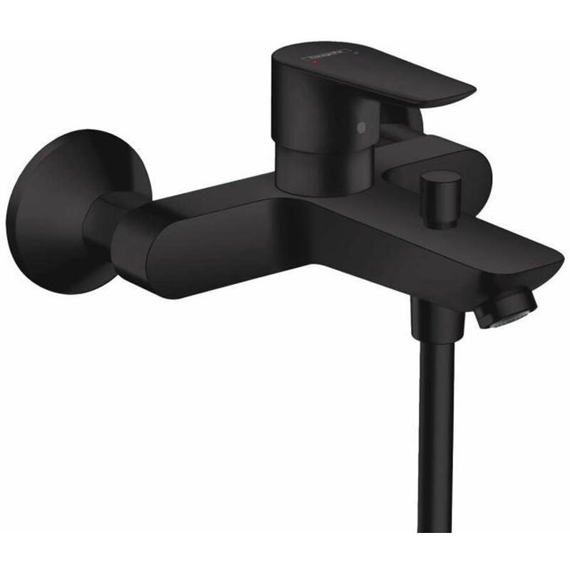 foto del prodotto talis e miscelatore per vasca da bagno, nero opaco 71740670 hansgrohe