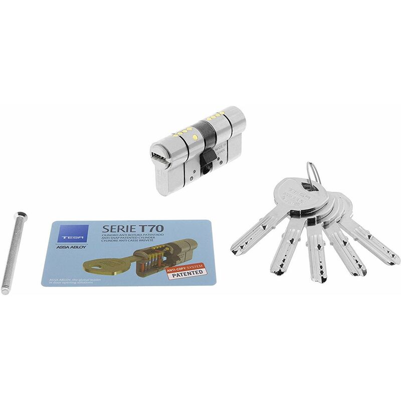 foto del prodotto talleres de escoriaza u., tesa t7554040 n cilindro seg 40 x 40 mm t70 viq leva lg tesa 1