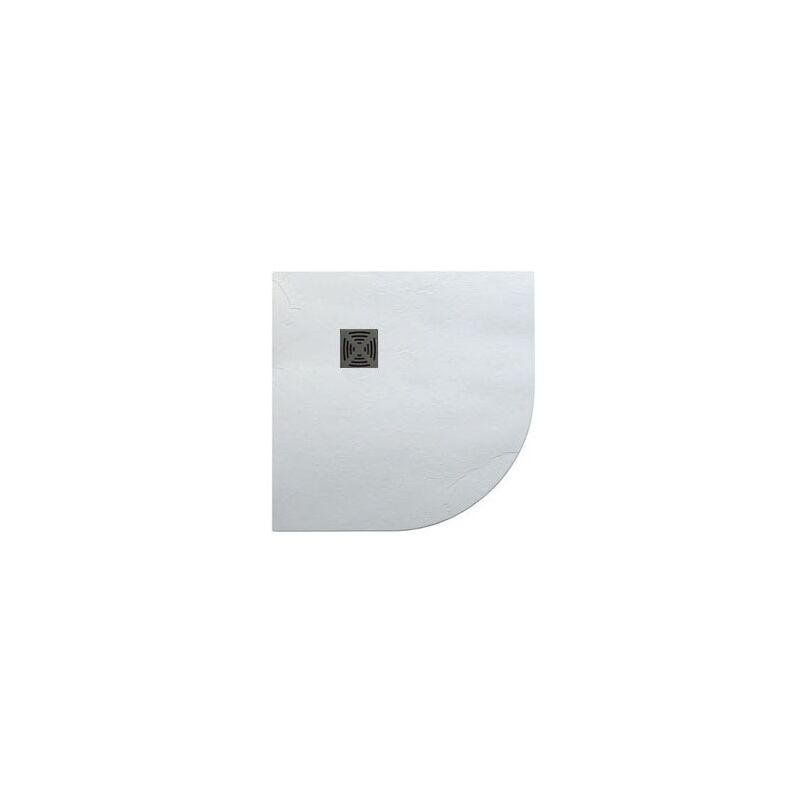 foto del prodotto tamanaco piatto doccia 80x80 h.2 5 angolare in marmoresina crema flat di