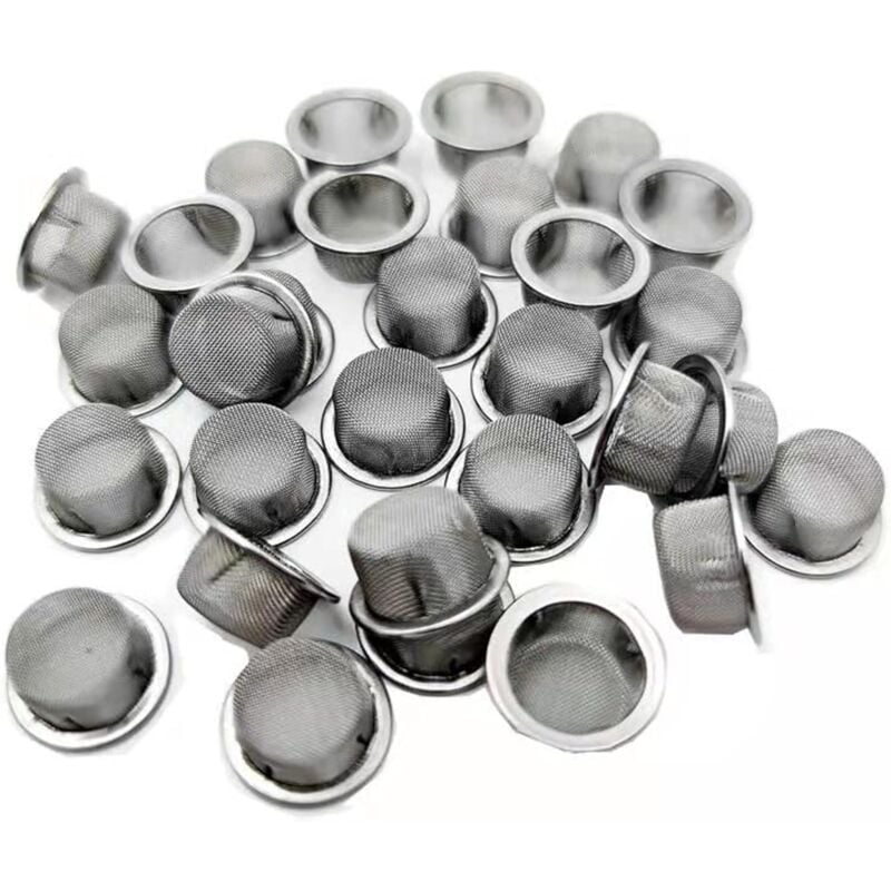 foto del prodotto tamigi per tubi 30 pezzi 0,5 filtro a rete in acciaio inossidabile di alta qualità da 1 2 pollice con scatola di metallo