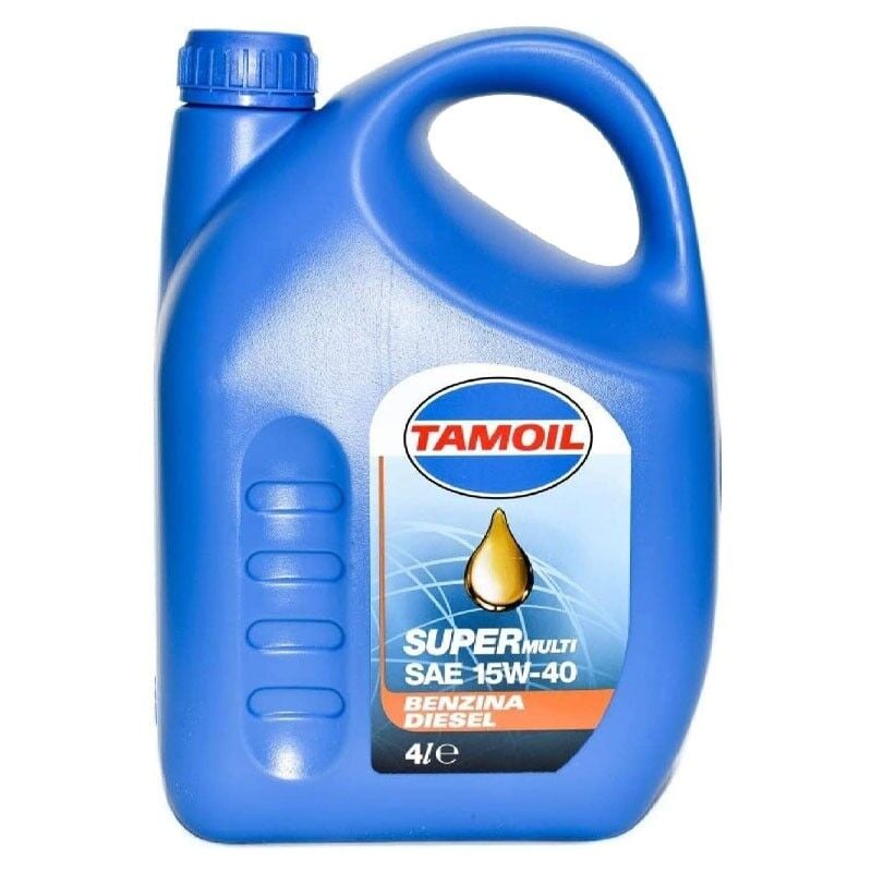 foto del prodotto tamoil olio lubrificante 15w40 multifuel 4l 9565