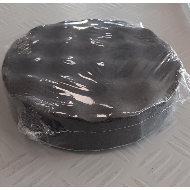 foto del prodotto tampone bugnato 160x40mm w190 nero soft per lucidatura corcos
