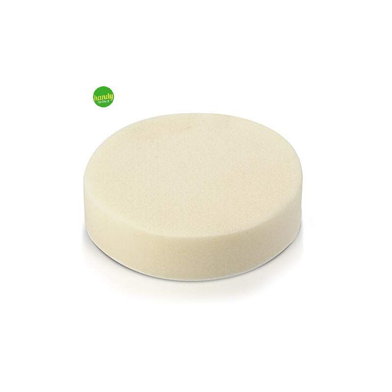 foto del prodotto tampone circolare kreator spugna per lucidatura a velcro diametro 125 mm