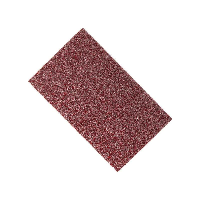 foto del prodotto tampone in velcro per blocco di levigatura 70 x 125mm, grana 80 marrone, 50 pezzi