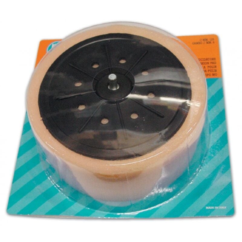 foto del prodotto tampone per lucidare lucidatura poggi art. 339.50 125 mm gambo 6 mm