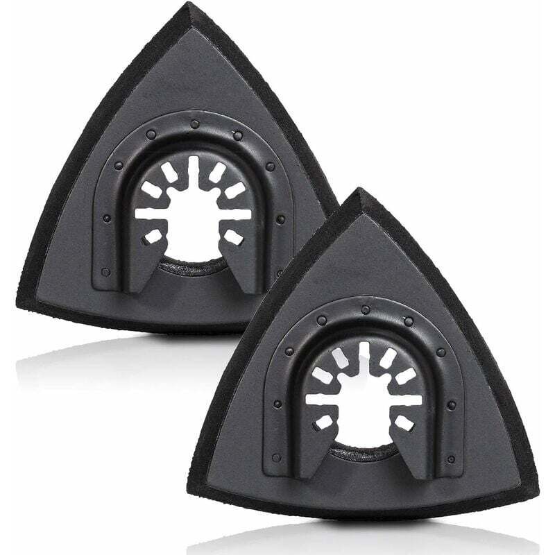 foto del prodotto tamponi abrasivi triangolari universali cinturino in velcro, 2 pezzi 