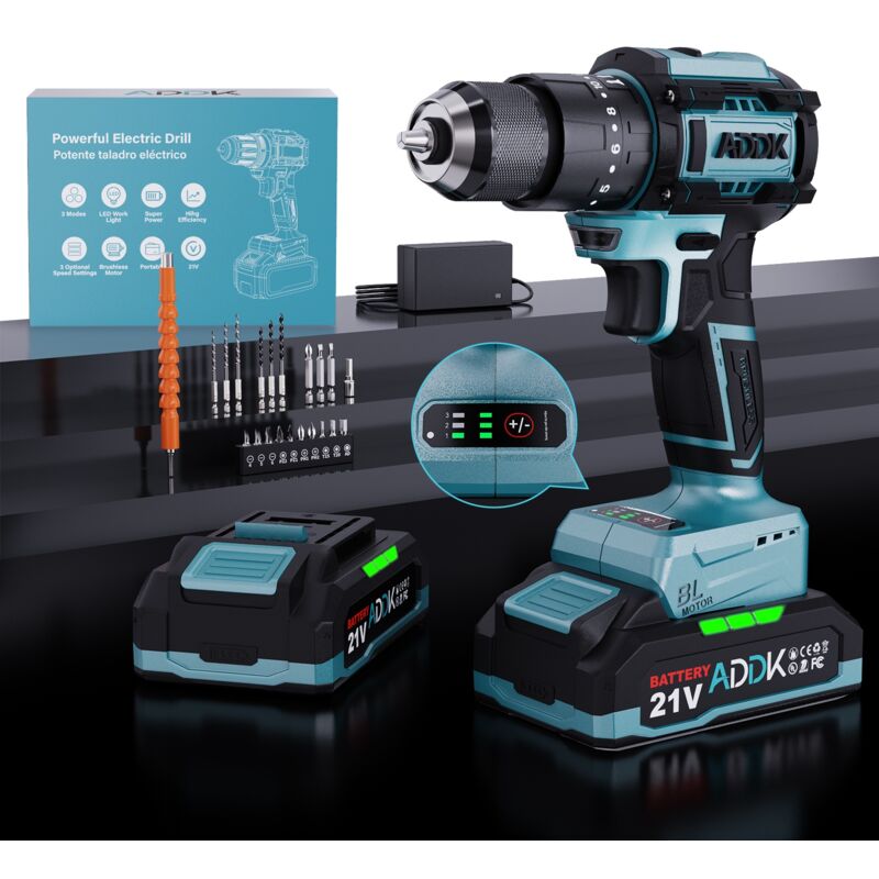 foto del prodotto tanant chiavi a impulsi senza spazzole, avvitatore a impulsi da 21 v con 1 batteria da 4,0 ah, 3 velocit 24 3, avvitatore elettrico per cambio