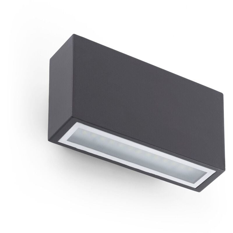 foto del prodotto tane lampada da parete grigio scuro led 7w 3000k marca faro