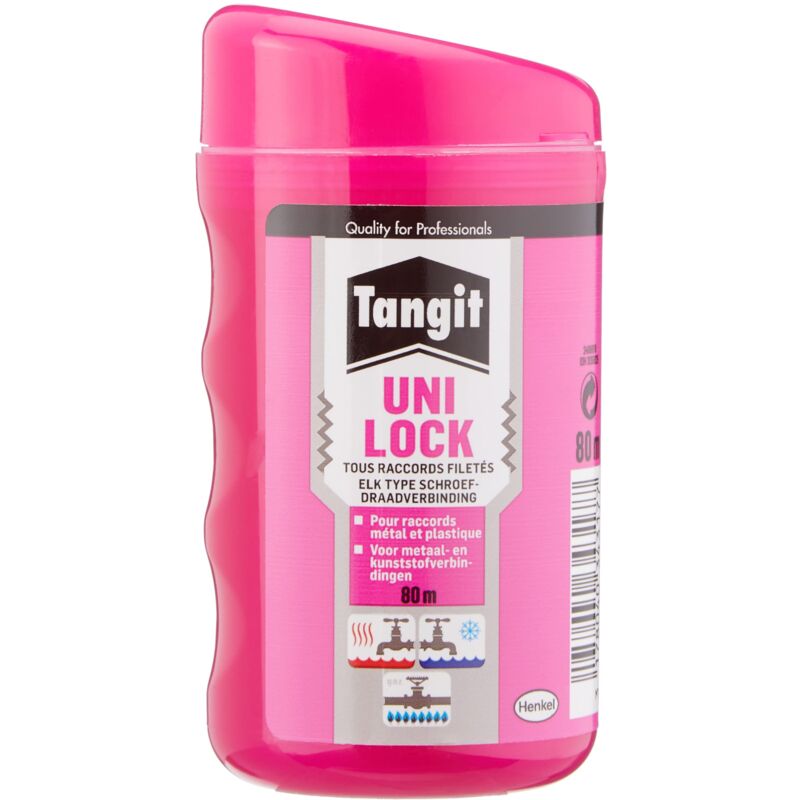 foto del prodotto tangit 2055925 nylon raccordi filettati su tubi in metallo e plastica, filo di impermeabilit per reti di gas e acqua, multicolore, 80 m