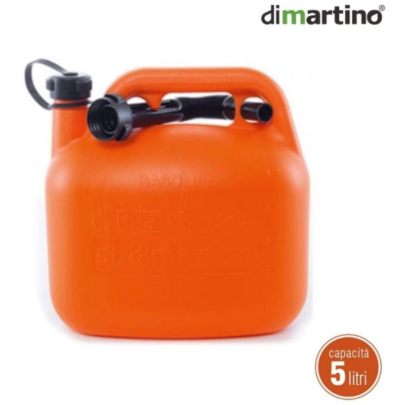 foto del prodotto tanica carburante di martino fuel capacità 5 lt