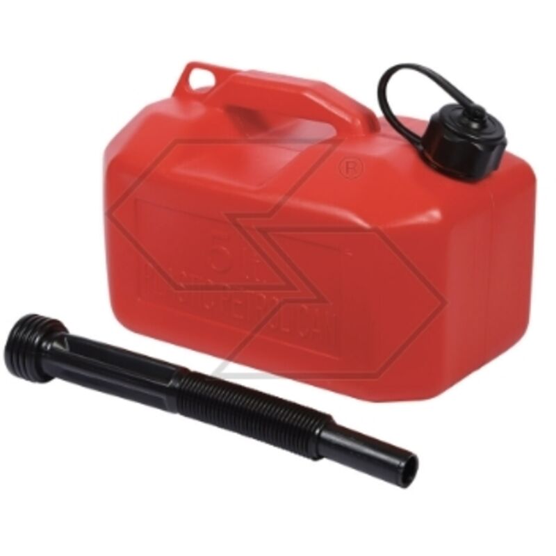 foto del prodotto tanica carburante miscela in polietilene rinforzato 5 lt con beccuccio
