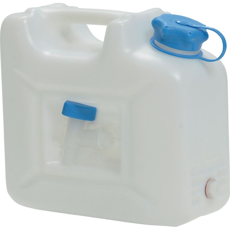 foto del prodotto tanica d acqua da 12l in hd pe impilabile, con rubinetto h310xl350xp165mm