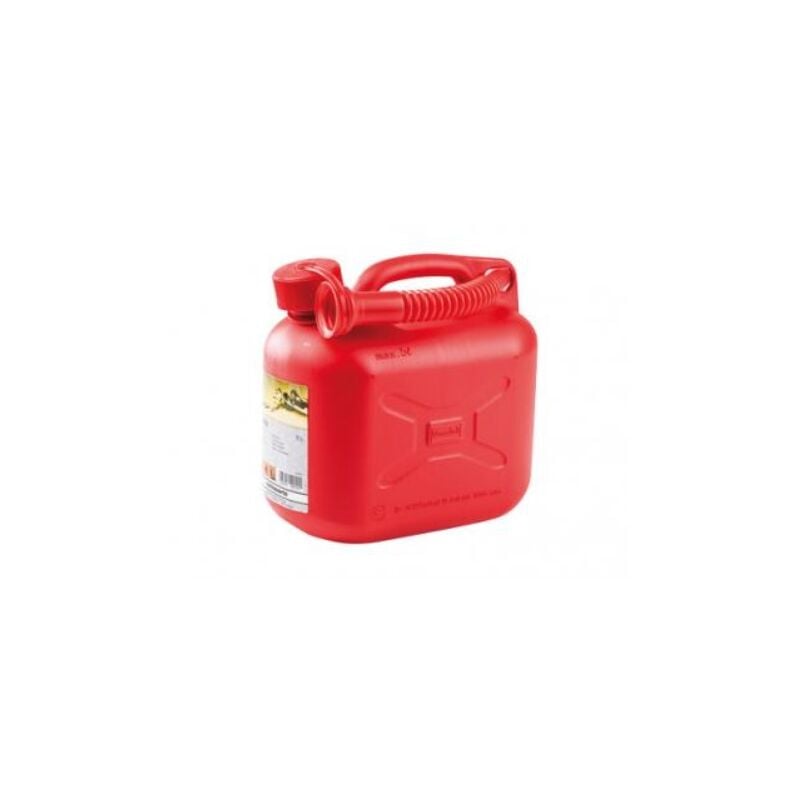 foto del prodotto tanica da trasporto benzina capacit litri 5,00 colore rosso