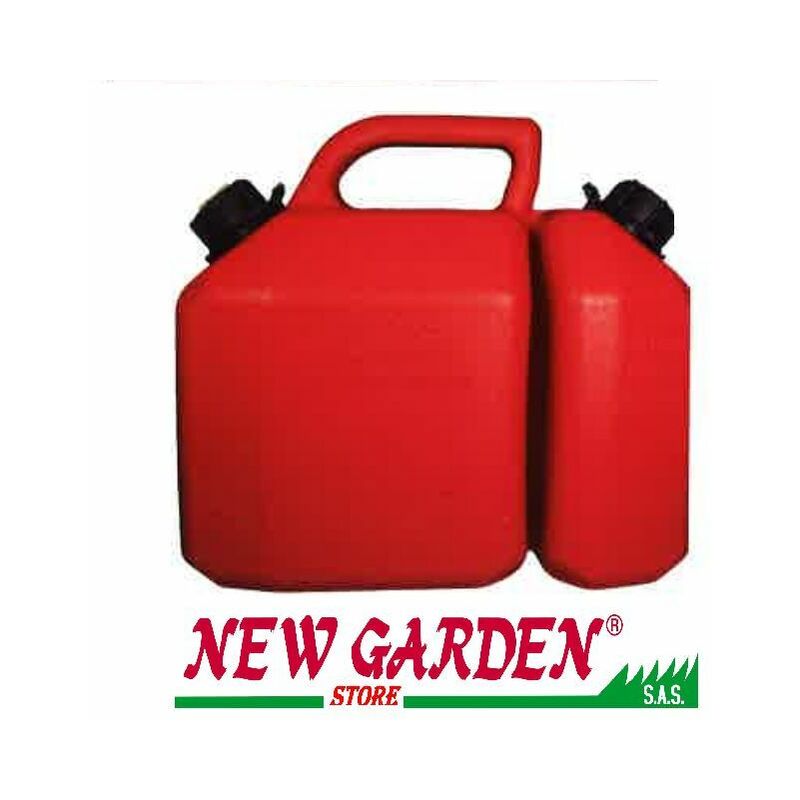 foto del prodotto tanica doppia 6 + 2,5 litri carburante miscela giardinaggio 320405