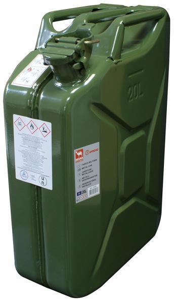 foto del prodotto tanica in metallo per carburante lt. 20