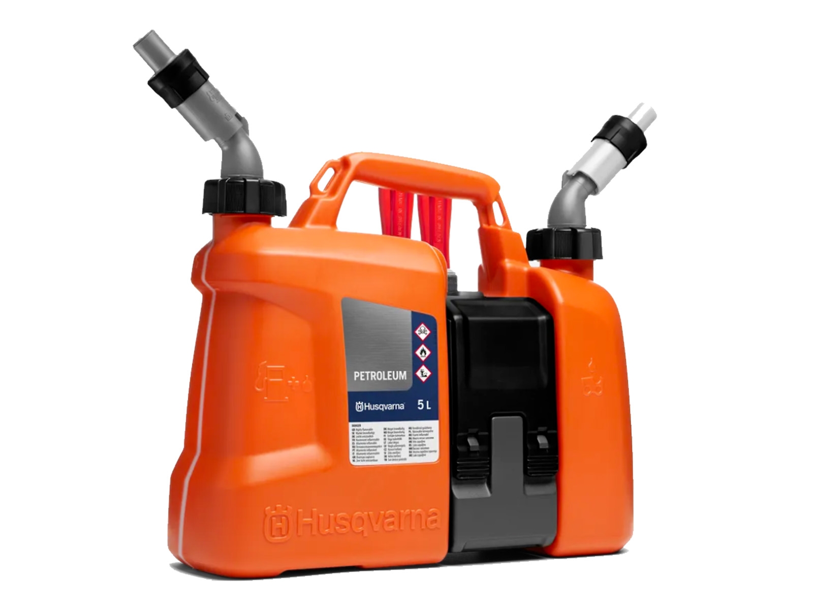 foto del prodotto tanica rifornimento combinata husqvarna combi miscela motosega olio 2,5l carburante 5l 580754201